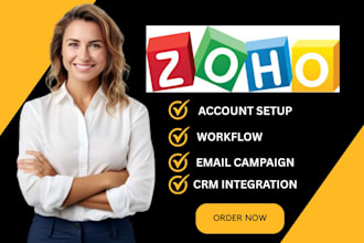 zoho crm setup zoho one zoho books and zoho automation, zoho expert zoho creator