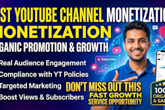 do youtube marketing video promotion channel monetization