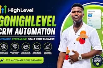 setup gohighlevel CRM automation workflows funnels and campaigns