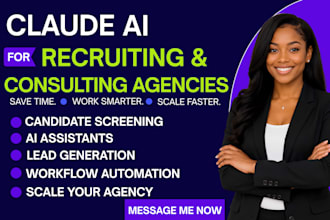 build ai automation systems for recruiting and consulting agencies