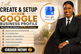 create and setup your google business profile