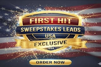 provide fresh USA sweepstak leads, senior elderly leads
