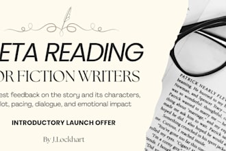 beta read your fiction story and give honest story feedback
