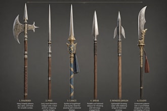 do 3d combat weapon model design demonic blades or fantasy weapons
