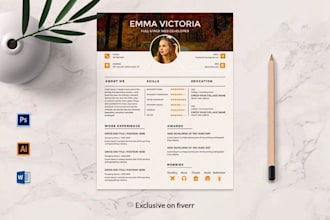 design and write your resume and cover letter cv design