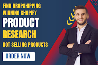 do shopify dropshipping product research
