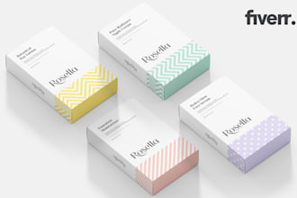 make modern, attractive packaging box design and mailer box