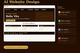 create a professional website for your business using ai