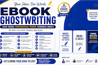 ghostwrite  fiction and non fiction  book as ghostwriter ,e book ghostwriter