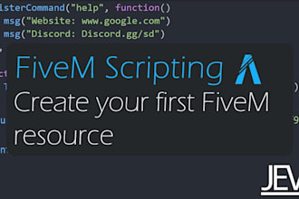 create fivem script for your server