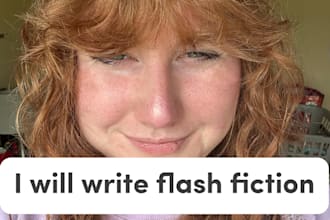write dark romance and horror flash fiction