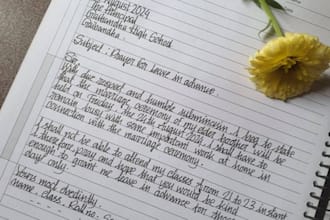 write anything with my beautiful handwriting