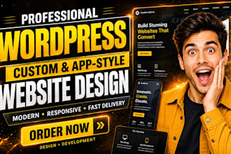 build insurance agency wordpress website or custom web app