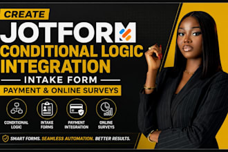 create jotform conditional logic integration intake form payment online surveys
