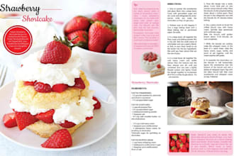 design cookbook recipe book, KDP cover design, cookbook format, recipe book