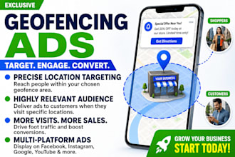 run geofencing ads to target real customers