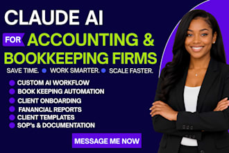 design custom claude ai workflow for accounting and bookkeeping firms