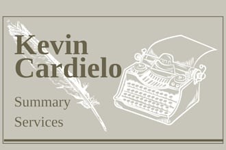 write clear and accurate summaries