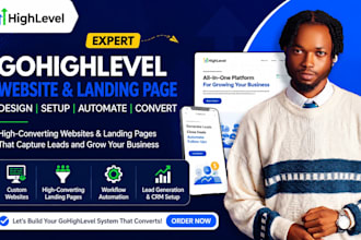 gohighlevel website go highlevel landing page go high level sales funnel expert