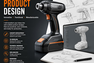 build industrial product design, build your innovative product