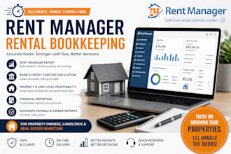 rental properties bookkeeping in rent manager