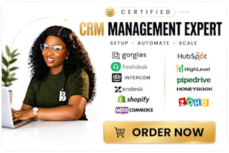 setup gorgias zendesk freshdesk hubspot CRM zoho pipedrive intercom shopify CRM