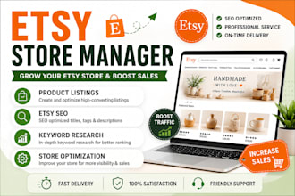 manage optimize and grow your etsy account