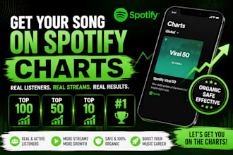 promote your song for spotify chart success and visibility