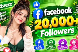 buy 20,000 facebook followers
