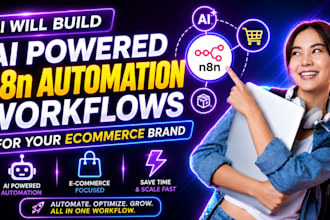 build ai powered n8n automation workflows for your ecommerce brand