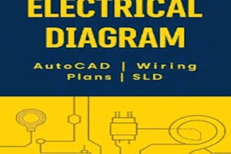 design electrical wiring diagram and load calculation for building