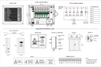 fire alarm permit plans, shop drawings, device placement and calculations