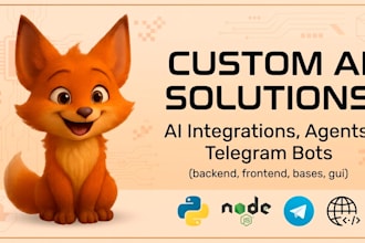 develop a custom ai assistant and llm integration