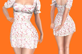 create 3d clothing second life avatar rigging vrchat mesh clothing