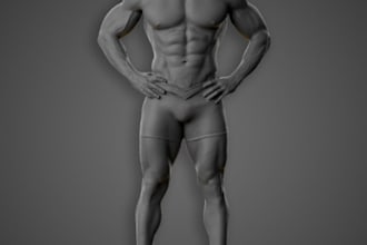 create fantasy 3d tabletop miniature sculpt,action figure, printable collectible