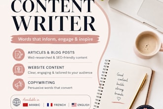 write professional articles and creative stories