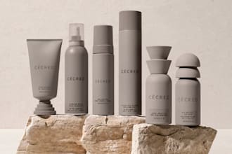 design a luxury skincare or beauty product label for shopify sellers