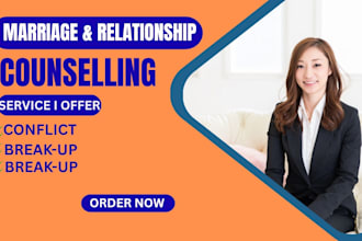 provide relationship advice, marriage guidance, and emotional support