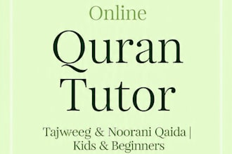 teach quran with tajweed for kids and beginners