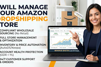 manage your amazon dropshipping store with compliant wholesale sourcing