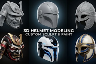 3d print and paint cosplay 3d mask custom anime mask 3d helmet armor 3d printing