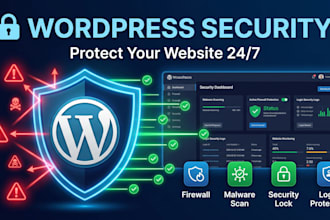 provide wordpress maintenance support and wordpress website security
