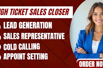 be your sales closer sales representative b2b leads salesperson sales rep
