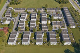 create realistic real estate visualization, property development render