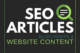 write SEO science and health blogs for students