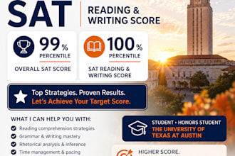 tutor sat reading and writing for a higher score from a 100th percentile