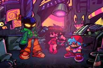 create custom fnf sprite sheets, animated characters, and game sprites