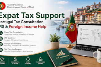 provide portugal expat tax consultation, irs and foreign income help