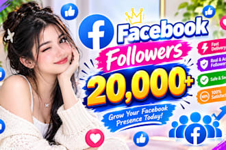 buy 20,000 facebook followers