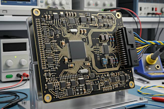 design automotive pcb, can fd, ecu and embedded hardware